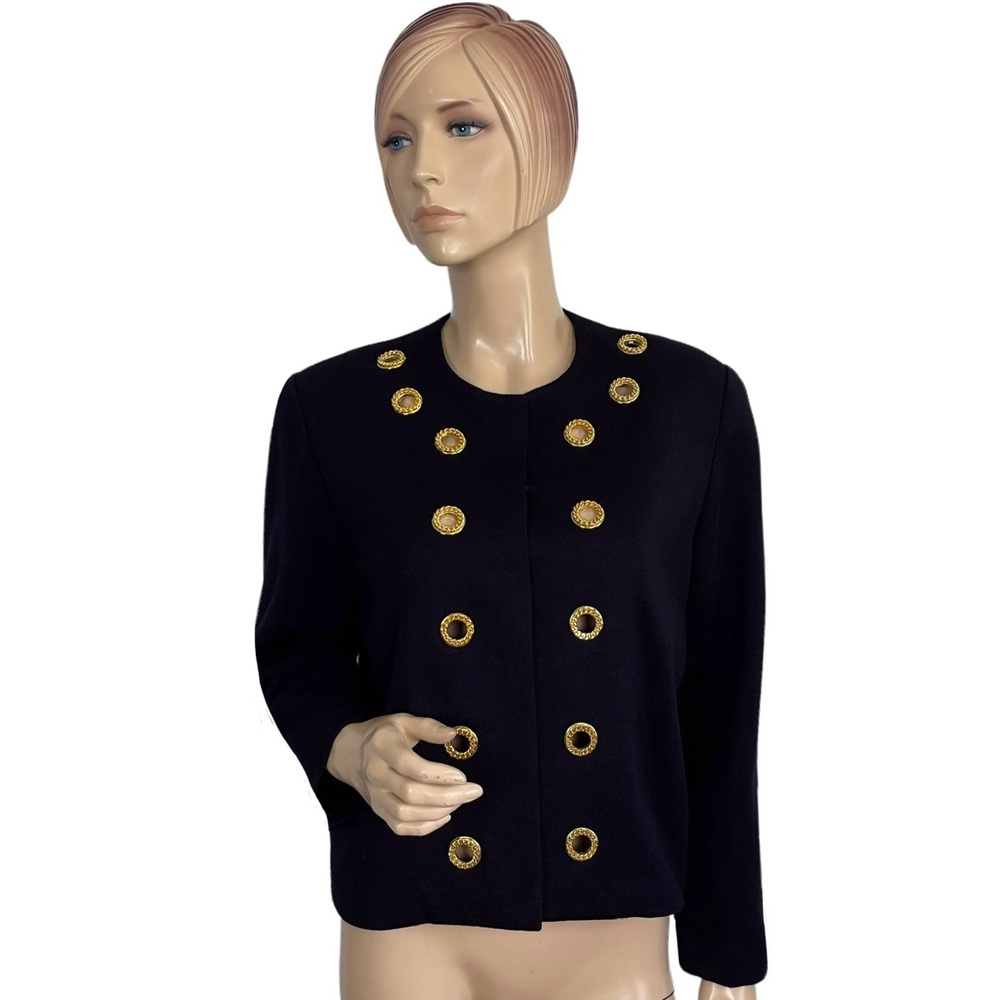Vintage Diane Freis Knits Wool Blend Women’s Jacket Small / Medium